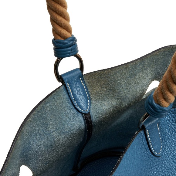 Pre-Loved Hermes Clemence Mangeoire Bucket PM - Picture 8 of 10